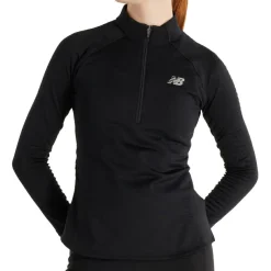 New Balance - Women's Athletics Heat Grid 1/2 Zip - Longsleeve
