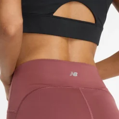 New Balance - Women's Sleek Pocket High Rise Short 6'' - Lauftights