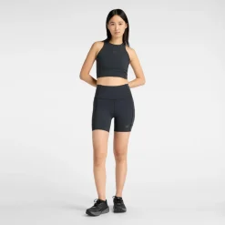 New Balance - Women's Sleek Storage Race Short 6'' - Laufshorts