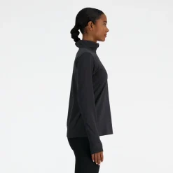 New Balance - Women's Sport Essentials Space Dye Quarter Zip - Laufshirt