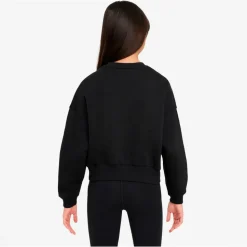 Nike - Girl's Club Fleece Boxy Crew-Neck Sweatshirt - Pullover