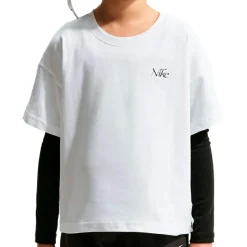 Nike - Girl's NSW Tee OC Boxy Flower - T-Shirt