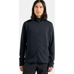 Odlo - Mid Layer Full Zip Grid Fleece - Fleecejacke