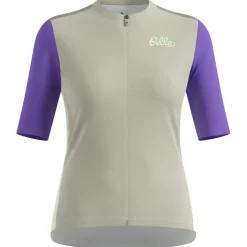 Odlo - Women's Essential Heritage Print Shirt S/S FZ - Radtrikot