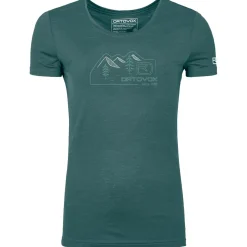 Ortovox - Women's 150 Cool Vintage Badge T-Shirt - Merinoshirt