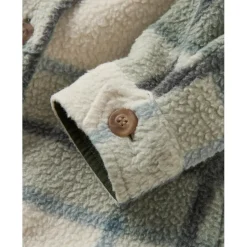 Passenger - Women's Cloudy Recycled Sherpa Fleece Shirt - Fleecejacke