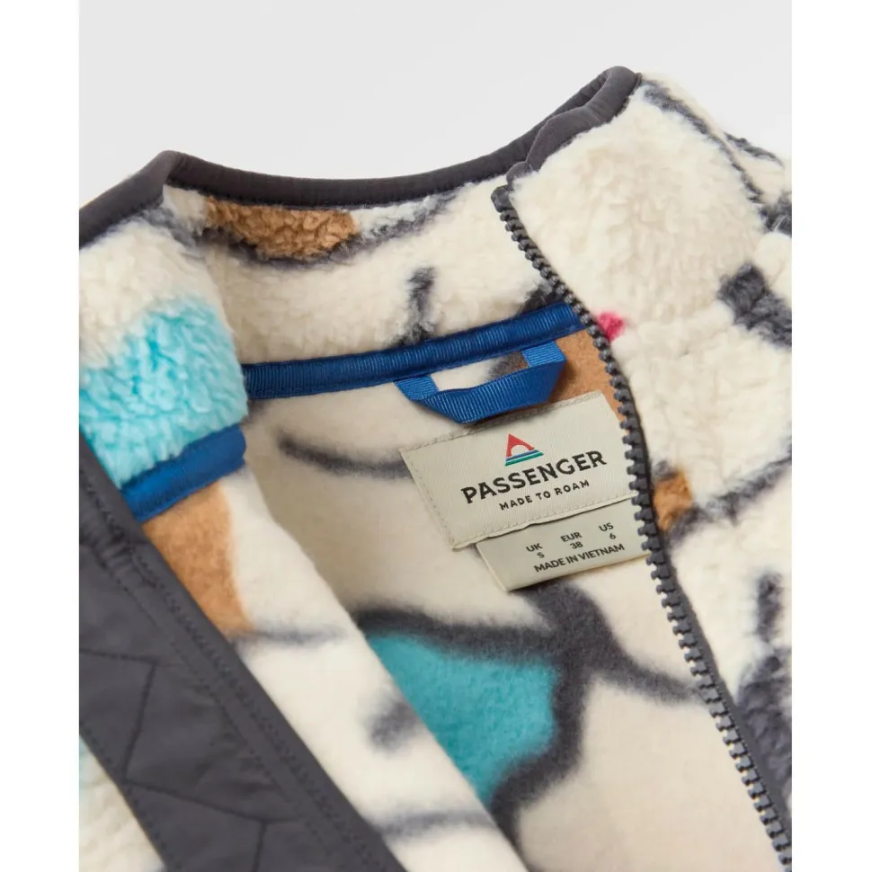 Passenger - Women's Fairbanks 2.0 FZ Recycled Sherpa Fleece - Fleecejacke
