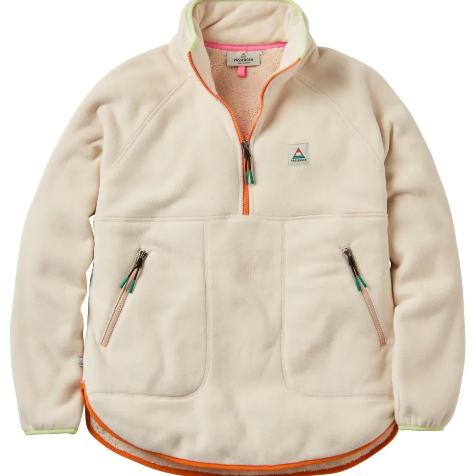 Passenger - Women's Folksy Recycled Sherpa Fleece - Fleecepullover