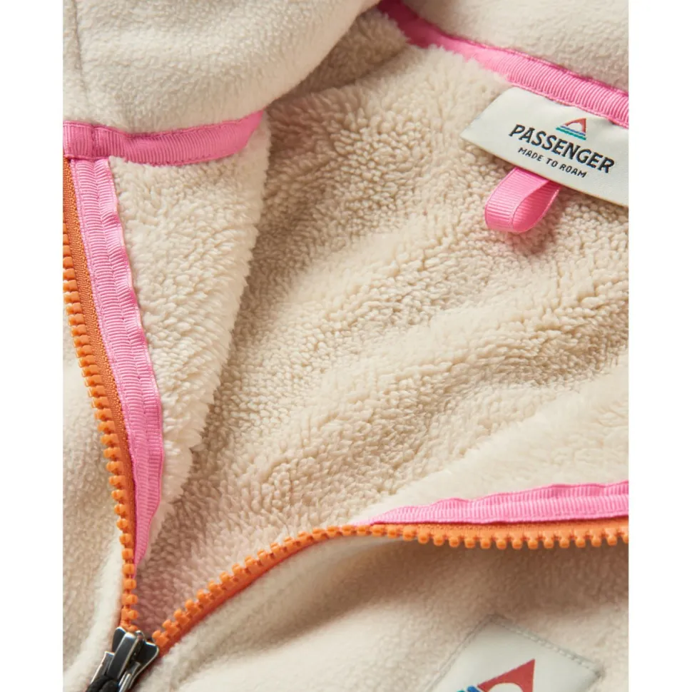 Passenger - Women's Folksy Recycled Sherpa Fleece - Fleecepullover