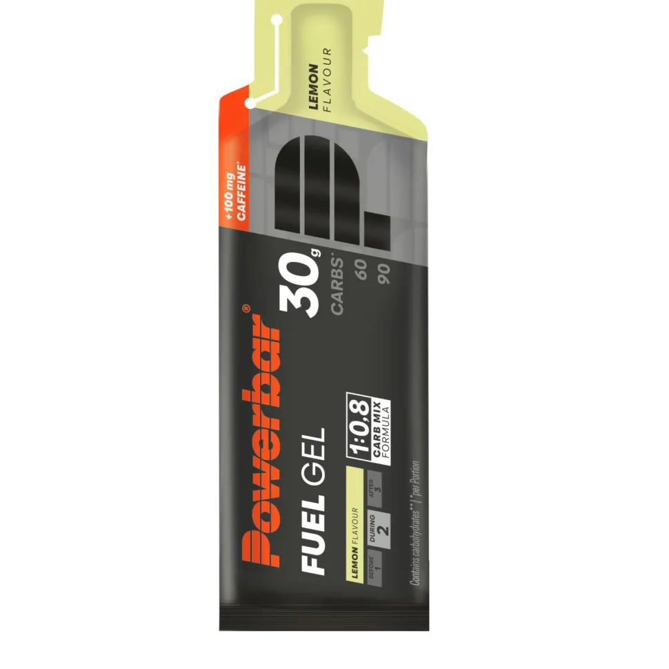 PowerBar - Fuel Gel 30 Lemon (mit Koffein) - Energiegel