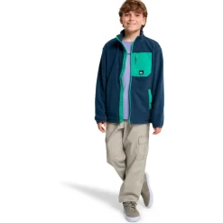 Quiksilver - Kid's Ice Fields Full Zip - Fleecejacke