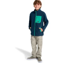 Quiksilver - Kid's Ice Fields Full Zip - Fleecejacke