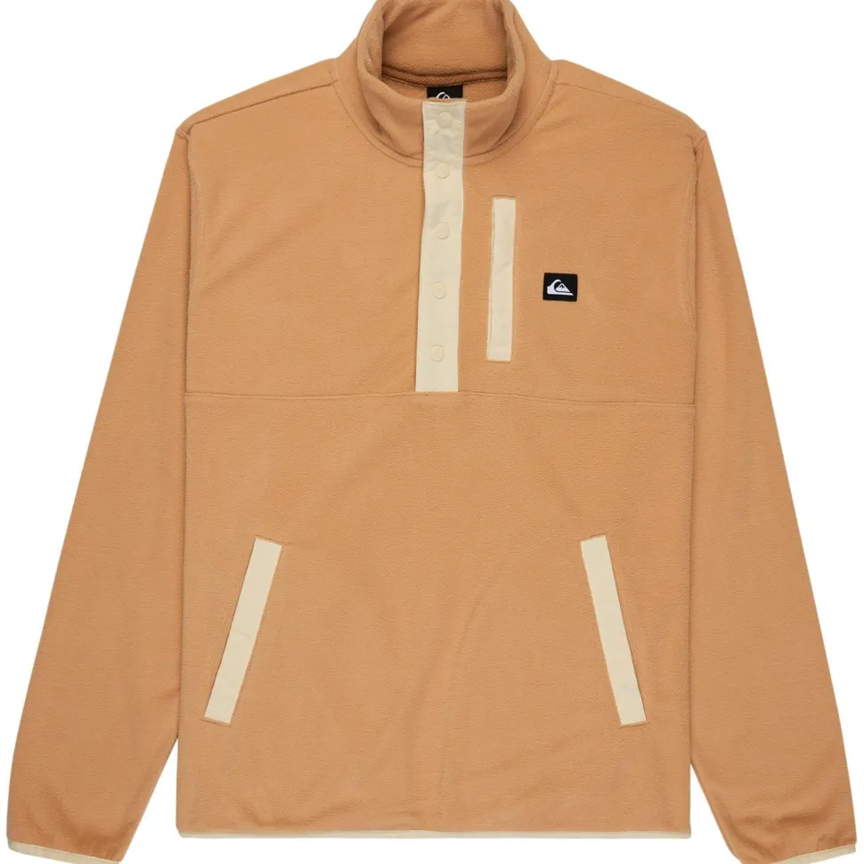 Quiksilver - No Destination Half Snap - Fleecepullover