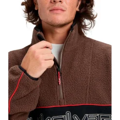 Quiksilver - Omni Sherpa Half-Zip - Fleecepullover