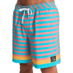 Quiksilver - Original BTZ Stripe Volley 17'' - Badehose