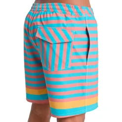 Quiksilver - Original BTZ Stripe Volley 17'' - Badehose