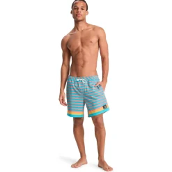 Quiksilver - Original BTZ Stripe Volley 17'' - Badehose