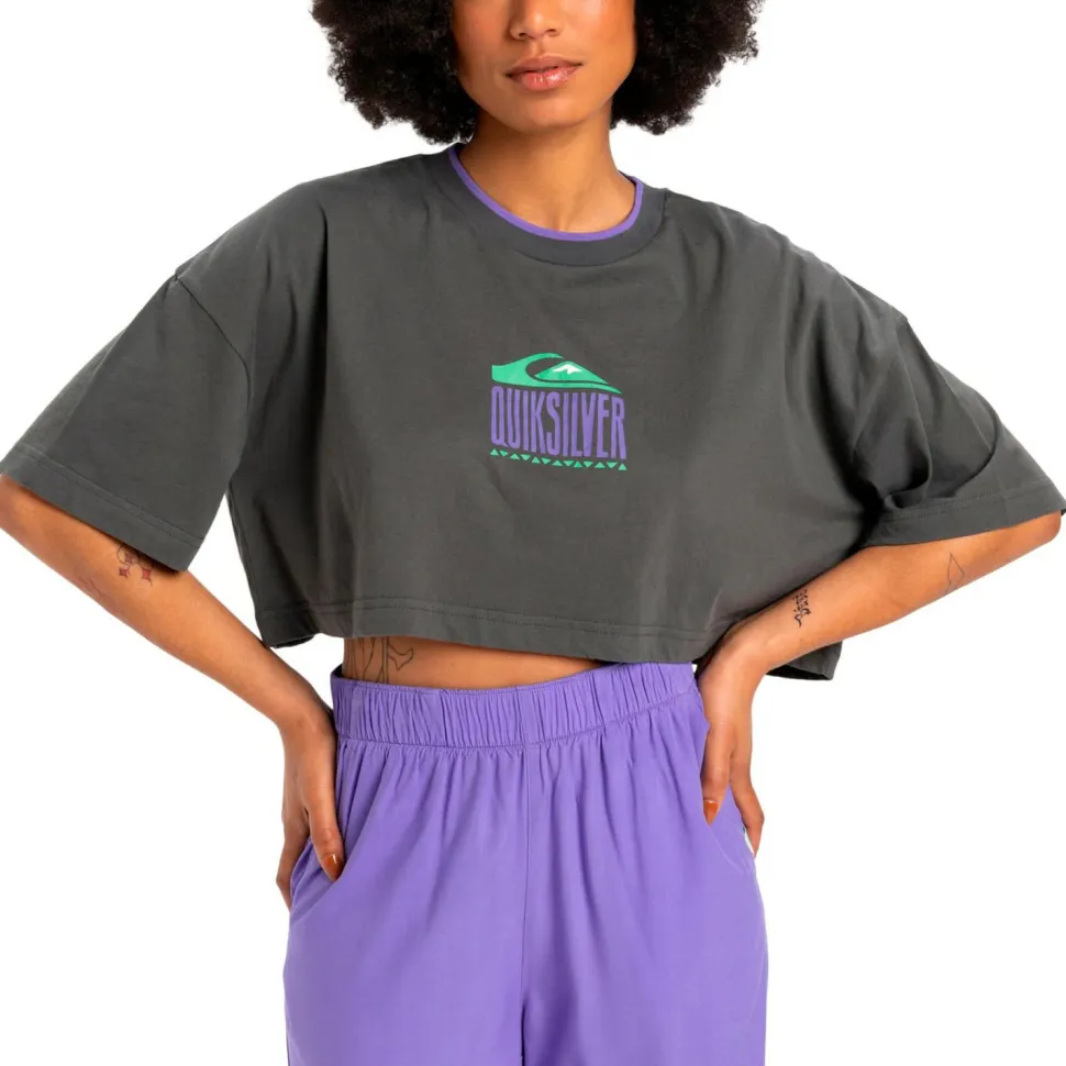 Quiksilver - Women's Maxi Crop S/S Tee - T-Shirt
