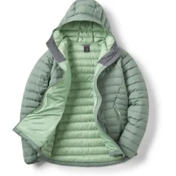 Rab - Women's Microlight Windstopper Hoody - Daunenjacke
