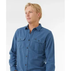 Rip Curl - Classic Surf Checked In Flanne - Hemd