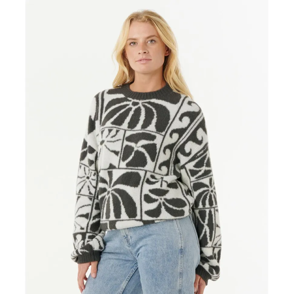 Rip Curl - Women's AOTS - TY Williams Jacquard Crew - Pullover
