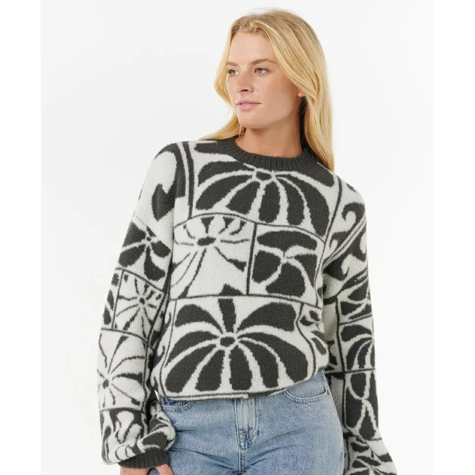 Rip Curl - Women's AOTS - TY Williams Jacquard Crew - Pullover