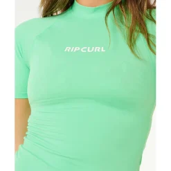 Rip Curl - Women's Molokai S/S Solid UPF Rashguard - Lycra
