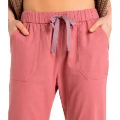 Roxy - Women's On The Seashore Linen Cargo Trousers - Freizeithose