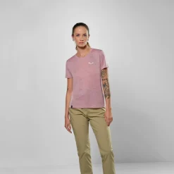Salewa - Women's Eagle Minilogo Alpine Merino T-Shirt - Merinoshirt