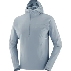 Salomon - Sense Aero Hybrid Half Zip Hoodie - Funktionsshirt