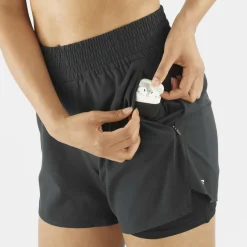 Salomon - Women's SHKout Core 2in1 4 - Laufshorts