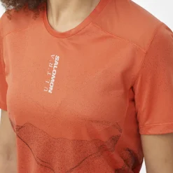 Salomon - Women's S/Lab Salomon Ultra Print - Laufshirt