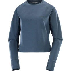 Salomon - Women's Sntial Lightwarm Crew Neck - Fleecepullover