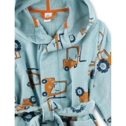 Sanetta - Kid's Bathrobe AOP 233651 - Bademantel