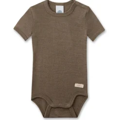 Sanetta - Kid's Wool Body S/S - Merinounterwäsche