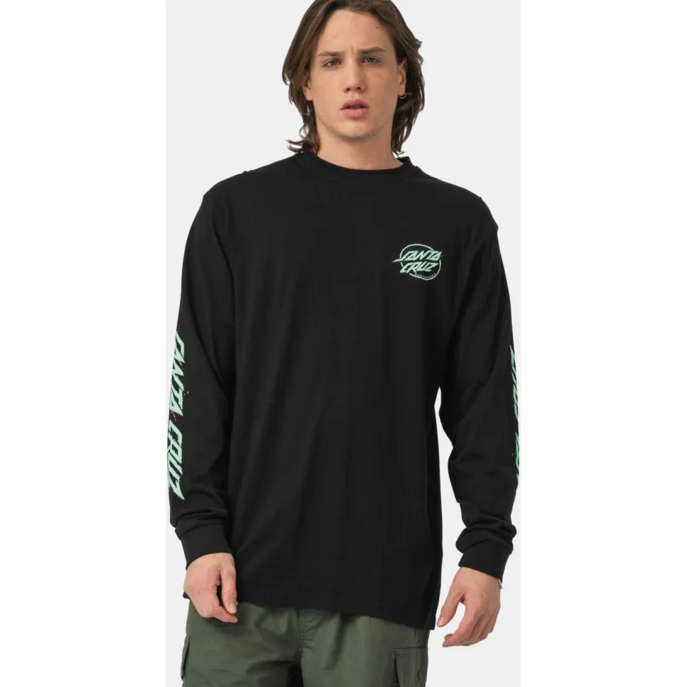 Santa Cruz - Cyber Dot L/S T-Shirt - T-Shirt