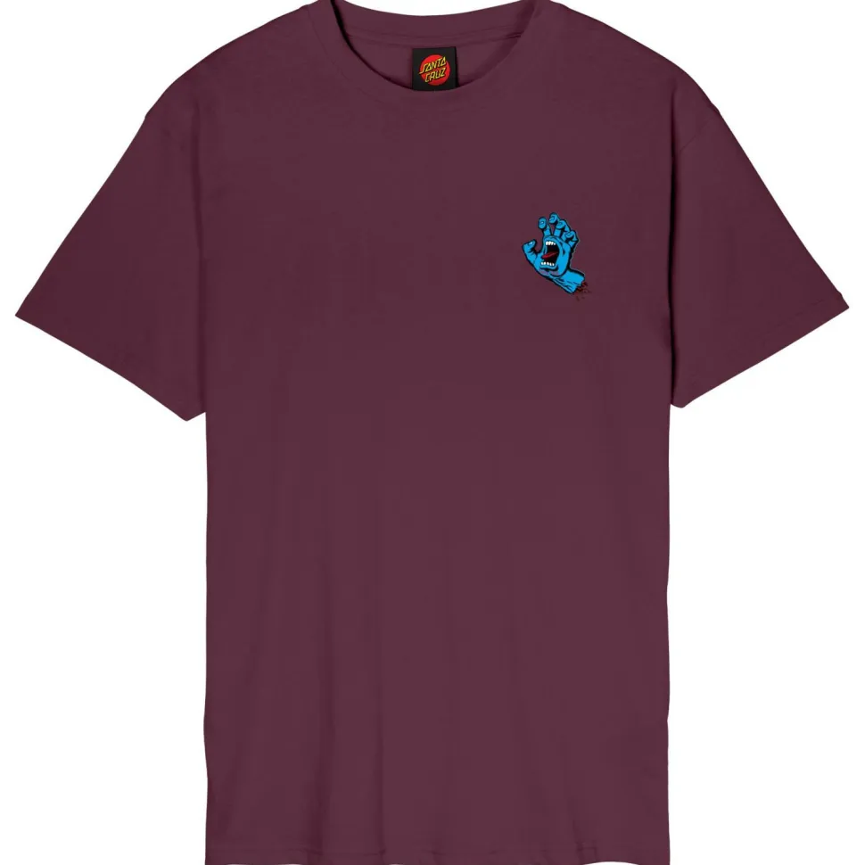 Santa Cruz - Screaming Hand Chest T-Shirt - T-Shirt