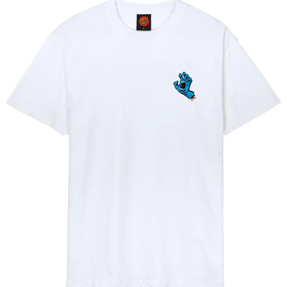Santa Cruz - Screaming Hand Chest T-Shirt - T-Shirt