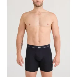 Saxx - Essential Cotton Boxer Brief Fly 3-Pack - Alltagsunterwäsche