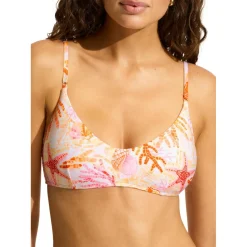 Seafolly - Women's La Mer Bralette - Bikini-Top