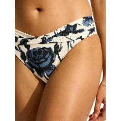 Seafolly - Women's Rococo Twist Band Mini Hipster - Bikini-Bottom