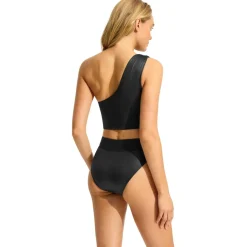 Seafolly - Women's Soleil V Front High Cut Pant - Bikini-Bottom