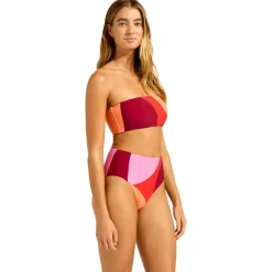 Seafolly - Women's Sorrento High Waisted Pant - Bikini-Bottom