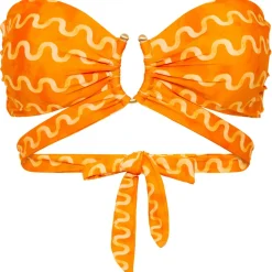 Seafolly - Women's Soundwave U Wire Bandeau Bra - Bikini-Top
