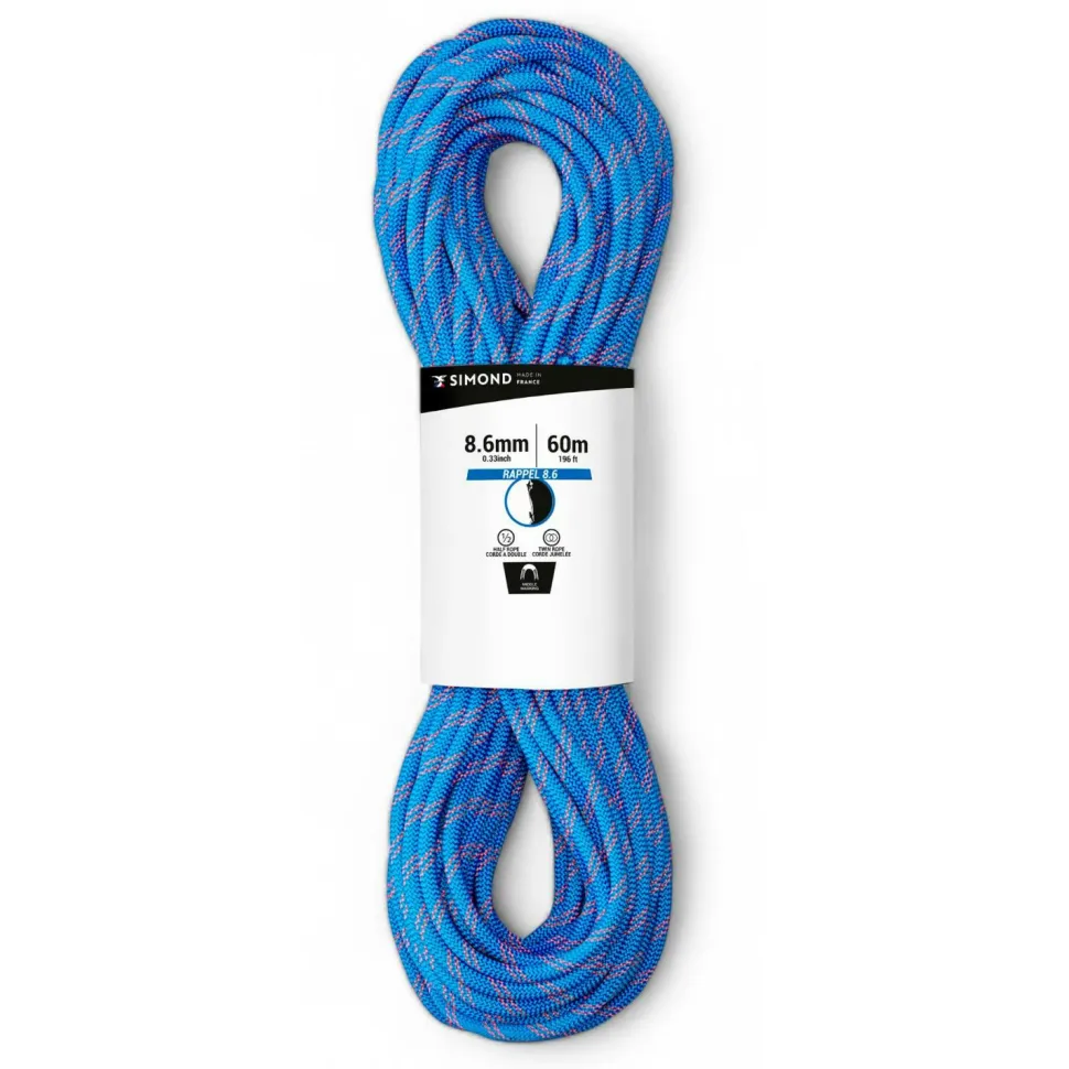 SIMOND - Rope Rappel 8.6 mm - Halbseil