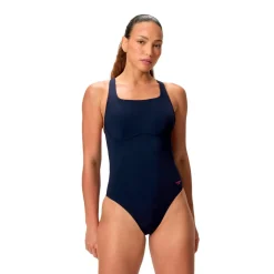 Speedo - Women's Solid Flex Band One Piece - Badeanzug