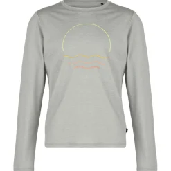 Stoic - Kid's Merino155 LaholmSt. Print L/S - Merinoshirt