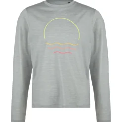 Stoic - Kid's Merino155 LaholmSt. Print L/S - Merinoshirt