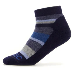 Stoic - Kid's Merino Trekking Quarter Socks Striped - Wandersocken
