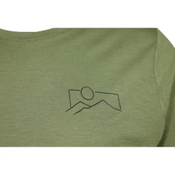 Stoic - Merino155 LaholmSt. Print T-Shirt Mountain - Merinoshirt